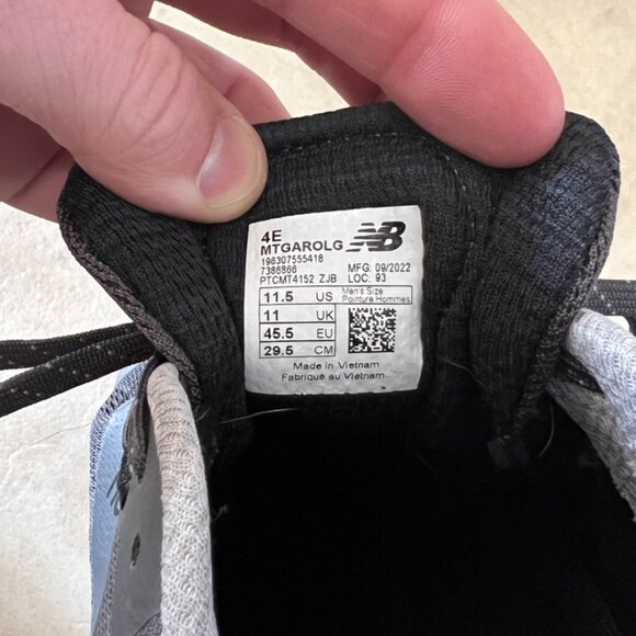 New Balance Mens Fresh Foam Garo Trail Running Shoe Size 11.5 extra wide 4E - Picture 6 of 8